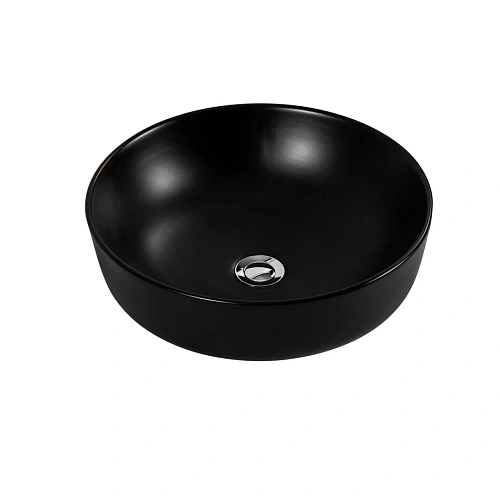 Раковина Aquatek ЕВРОПА AQ5558-MB 415x415x135, матовый черный, накладная Раковина Aquatek ЕВРОПА AQ5558-MB 415x415x135, матовый черный, накладная