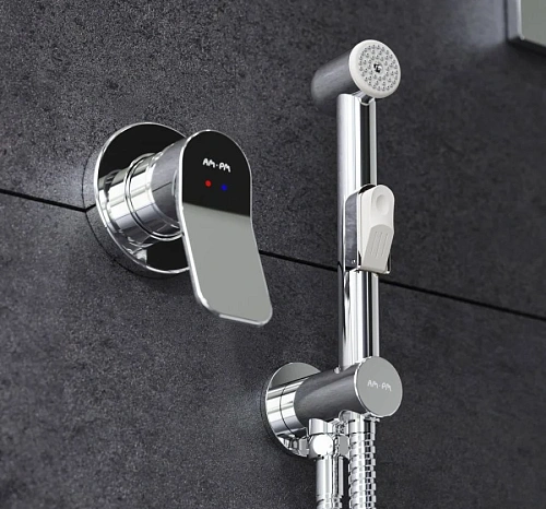 Комплект унитаза AM.PM Spirit V2.0 CK70HA с инсталляцией, сиденьем микролифт, клавишей смыва хром, гигиеническим душем и аксессуарами Комплект унитаза AM.PM Spirit V2.0 CK70HA с инсталляцией, сиденьем микролифт, клавишей смыва хром, гигиеническим душем и аксессуарами