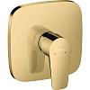 Картинка анонса товара «смеситель для душа hansgrohe talis e см, 71765990, полированное золото»