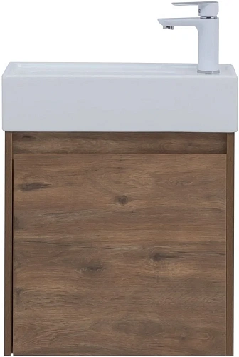Тумба под раковину Aquanet Nova Lite 50 дуб рустикальный (1 дверца) 00298855 Тумба под раковину Aquanet Nova Lite 50 дуб рустикальный (1 дверца) 00298855