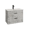 Тумба под раковину GROSSMAN КРОСС-65 см бетон (ум.Оскар-65) подвесная 106501 Тумба под раковину GROSSMAN КРОСС-65 см бетон (ум.Оскар-65) подвесная 106501