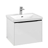 Тумба под раковину Villeroy &amp; Boch Subway 3.0 с подсветкой Brilliant White / Brilliant White C577L1V C577L1VE