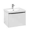 Тумба под раковину Villeroy & Boch Subway 3.0 с подсветкой Brilliant White / Brilliant White C577L1V C577L1VE Тумба под раковину Villeroy & Boch Subway 3.0 с подсветкой Brilliant White / Brilliant White C577L1V C577L1VE