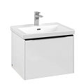 Тумба под раковину Villeroy & Boch Subway 3.0 с подсветкой Brilliant White / Brilliant White C577L1V C577L1VE Тумба под раковину Villeroy & Boch Subway 3.0 с подсветкой Brilliant White / Brilliant White C577L1V C577L1VE