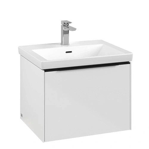 Тумба под раковину Villeroy & Boch Subway 3.0 с подсветкой Brilliant White / Brilliant White C577L1V C577L1VE Тумба под раковину Villeroy & Boch Subway 3.0 с подсветкой Brilliant White / Brilliant White C577L1V C577L1VE