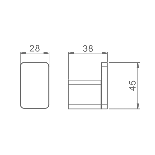 Крючок Raglo R301.05.03 сатин золотой Крючок Raglo R301.05.03 сатин золотой