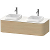 Картинка анонса товара «тумба под раковину duravit happy d.2 plus hp4943b7171 подвесная 130 см средиземноморский дуб»