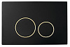 Картинка анонса товара «клавиша смыва boheme black gold круглая 663»