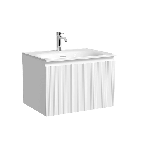 Тумба под раковину SANCOS Code CD60W 590х453х400 белый, подвесная Тумба под раковину SANCOS Code CD60W 590х453х400 белый, подвесная