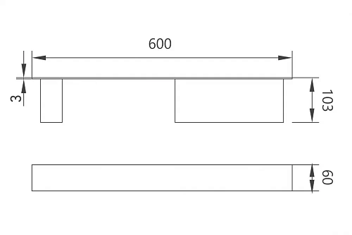 Полотенцедержатель ABBER Nischen AN3011BST сталь брашированная Полотенцедержатель ABBER Nischen AN3011BST сталь брашированная