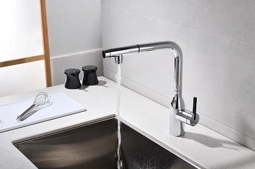 Смеситель для кухни Paulmark Viper хром Vi213105-CR Смеситель для кухни Paulmark Viper хром Vi213105-CR