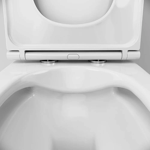 Унитаз напольный AM.PM Func C8F8900SC моноблок, безободковый с сиденьем Унитаз напольный AM.PM Func C8F8900SC моноблок, безободковый с сиденьем