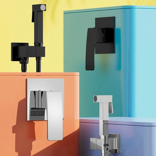 Гигиенический душ Raglo R01.53.06, черный Гигиенический душ Raglo R01.53.06, черный