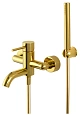 Смеситель для ванны Remer X Style X02DO, золото глянцевое Смеситель для ванны Remer X Style X02DO, золото глянцевое
