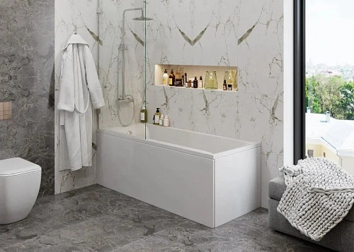 Акриловая ванна VAGNERPLAST VERONELA 170x75 VPBA170VEA2X-04 Акриловая ванна VAGNERPLAST VERONELA 170x75 VPBA170VEA2X-04