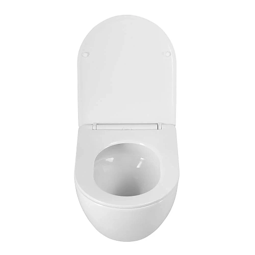 Унитаз подвесной BelBagno AMANDA-TOR BB051CH-TOR-FC/SC безободковый c сиденьем Унитаз подвесной BelBagno AMANDA-TOR BB051CH-TOR-FC/SC безободковый c сиденьем
