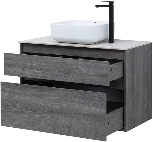 Тумба под раковину Aquanet Nova Lite 90 дуб рошелье (2 ящика) 00242267 Тумба под раковину Aquanet Nova Lite 90 дуб рошелье (2 ящика) 00242267