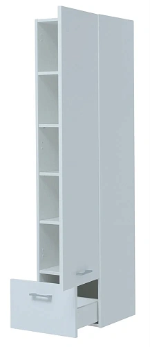 Шкаф-пенал Aquanet Нота 40 белый 00165407 Шкаф-пенал Aquanet Нота 40 белый 00165407