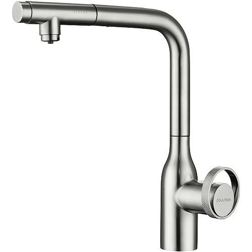 Смеситель для кухни Paulmark URBAN брашированная сталь Ur213104-BS Смеситель для кухни Paulmark URBAN брашированная сталь Ur213104-BS