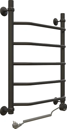 Полотенцесушитель электрический EWRIKA Сафо T 70х50 R, чёрный матовый 465683 Полотенцесушитель электрический EWRIKA Сафо T 70х50 R, чёрный матовый 465683