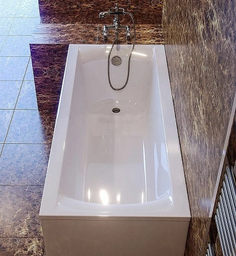 Ванна из искусственного камня Astra-Form Нью-Форм 160x70 01010009 Ванна из искусственного камня Astra-Form Нью-Форм 160x70 01010009