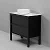 Тумба с раковиной ArtDecco Elisa 90 AES09F78S300 черный дуб Тумба с раковиной ArtDecco Elisa 90 AES09F78S300 черный дуб