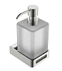 Дозатор жидкого мыла Boheme Q 10957-NB никель