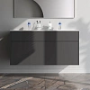 Тумба под раковину AM.PM Inspire V2.0 M50AFHX1203GM подвесная, 120 см, push-to-open, графит мато Тумба под раковину AM.PM Inspire V2.0 M50AFHX1203GM подвесная, 120 см, push-to-open, графит мато