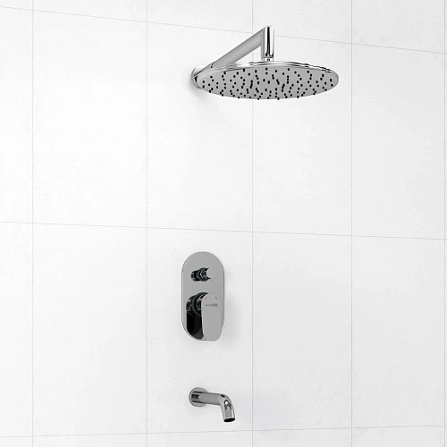 Душевая система WasserKRAFT A13030 встраиваемая хром Душевая система WasserKRAFT A13030 встраиваемая хром