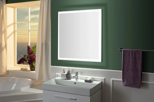 Зеркало Aquanet Nova Lite 75 белый LED 00242271 Зеркало Aquanet Nova Lite 75 белый LED 00242271