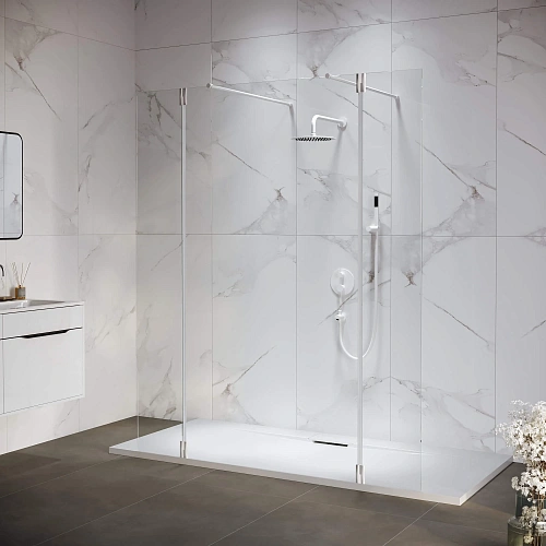 Душевая перегородка RGW WA-052W (WA-016W+2Z-071W) 35105214-15 стекло прозрачное Душевая перегородка RGW WA-052W (WA-016W+2Z-071W) 35105214-15 стекло прозрачное