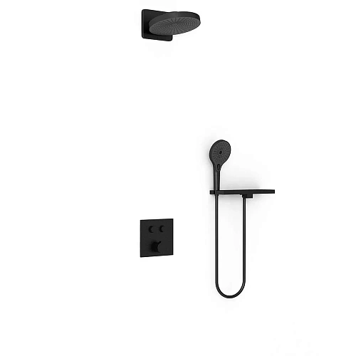 Душевая система Vincea Inspire VSFW-4I211RMB встраиваемая, черный Душевая система Vincea Inspire VSFW-4I211RMB встраиваемая, черный