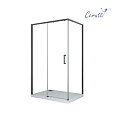 Душевой уголок Ceruttispa VITO110B-L без поддона 80x110x195 Душевой уголок Ceruttispa VITO110B-L без поддона 80x110x195