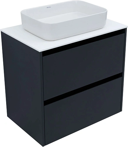 Тумба под раковину Allen Brau Activity 70 1.34003.AM антрацит матовый/черный брашированный Тумба под раковину Allen Brau Activity 70 1.34003.AM антрацит матовый/черный брашированный