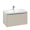 Картинка анонса товара «тумба под раковину villeroy &amp; boch subway 3.0 cashmere grey / cashmere grey c57300vn»