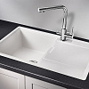 Кухонная мойка Granula 7804, АРКТИК (БЕЛЫЙ), кварц 780х500 Кухонная мойка Granula 7804, АРКТИК (БЕЛЫЙ), кварц 780х500
