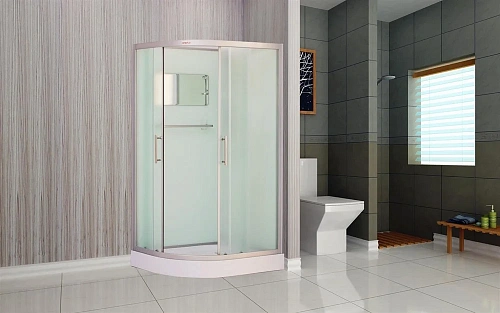 Душевая кабина Esbano ELEGANCIA (ESKB115CR) полукруглая без крыши EST-115CRight: 115x85x210см Душевая кабина Esbano ELEGANCIA (ESKB115CR) полукруглая без крыши EST-115CRight: 115x85x210см