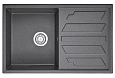 Кухонная мойка Granula 8002, ГРАФИТ (ЧЁРНО-СЕРЫЙ), кварц 790х500 Кухонная мойка Granula 8002, ГРАФИТ (ЧЁРНО-СЕРЫЙ), кварц 790х500