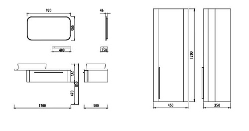 Зеркало Creavit Angel AL4001.01.BB Зеркало Creavit Angel AL4001.01.BB