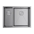 Кухонная мойка Omoikiri Taki 58-2-U/IF-IN-R нерж.сталь/нержавеющая сталь 4993767 Кухонная мойка Omoikiri Taki 58-2-U/IF-IN-R нерж.сталь/нержавеющая сталь 4993767