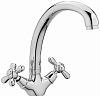 Картинка анонса товара «смеситель для кухни haiba hb4325, хром»