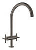Картинка анонса товара «смеситель для кухни grohe atrio new, матовый темный графит (30362al0)»