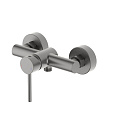 Детальная картинка товара «смеситель для душа aquatek европа aq1360bgm черный хром шлифованный»