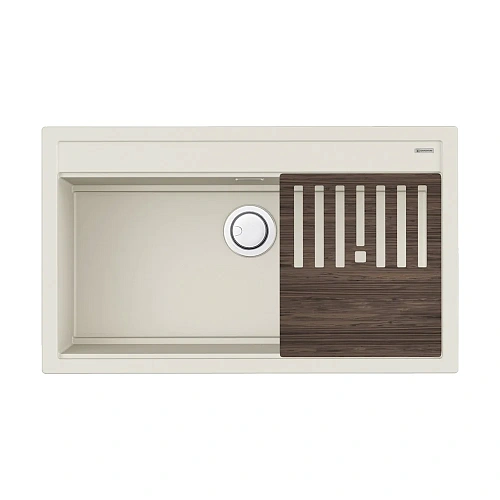 Кухонная мойка Omoikiri Kitagawa 86-LB-WH Artceramic/белый 4993795 Кухонная мойка Omoikiri Kitagawa 86-LB-WH Artceramic/белый 4993795