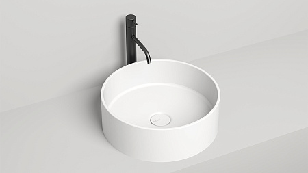 Раковина Salini ARMONIA 02 130112SM 440x440 накладная S-Stone