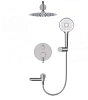 Душевая система Wonzon &amp; Woghand SOLO встраиваемая, брашированный никель (WW-939032-BN)