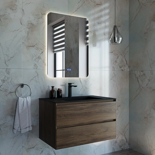 Тумба под раковину Vincea Luka 800 VMC-2L800CO подвесная, С.Oak Тумба под раковину Vincea Luka 800 VMC-2L800CO подвесная, С.Oak