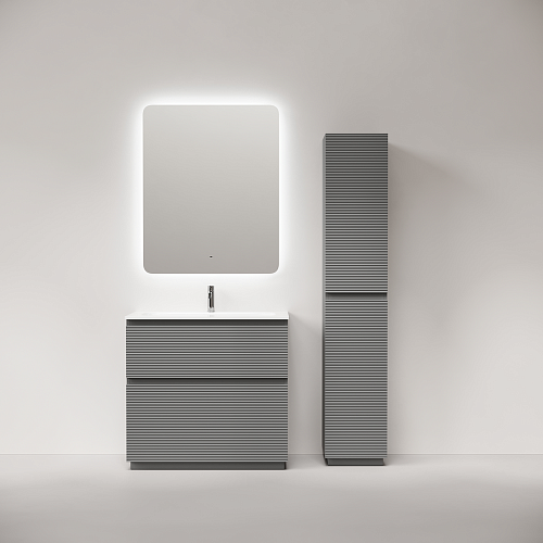 Тумба под раковину SANCOS Folk Floor FL90FES 890х445х850 Ergraut soft, напольная Тумба под раковину SANCOS Folk Floor FL90FES 890х445х850 Ergraut soft, напольная