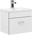 Тумба под раковину Aquanet Верона 50 белый (подвесная 1 ящик) 00207765 Тумба под раковину Aquanet Верона 50 белый (подвесная 1 ящик) 00207765