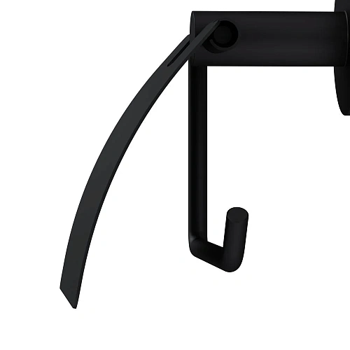 Держатель туалетной бумаги AM.PM X-Joy A85A341422 с крышкой, черный Держатель туалетной бумаги AM.PM X-Joy A85A341422 с крышкой, черный